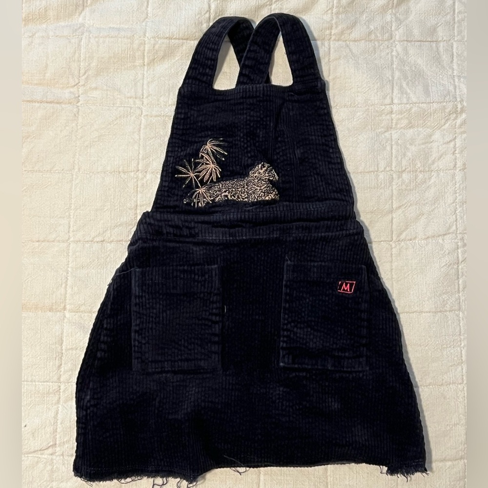 Munster Corduroy Skirt Overalls